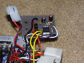 Piggyback regulator and power-fail circuit.