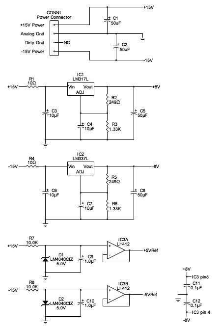 power supply and voltage reference