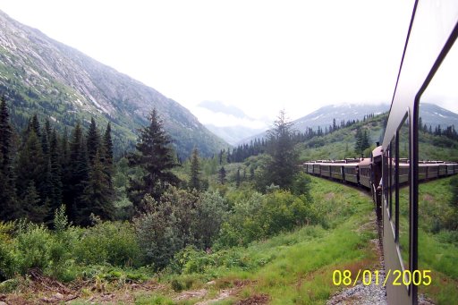 Alaska: White Pass Railroad in Skagway